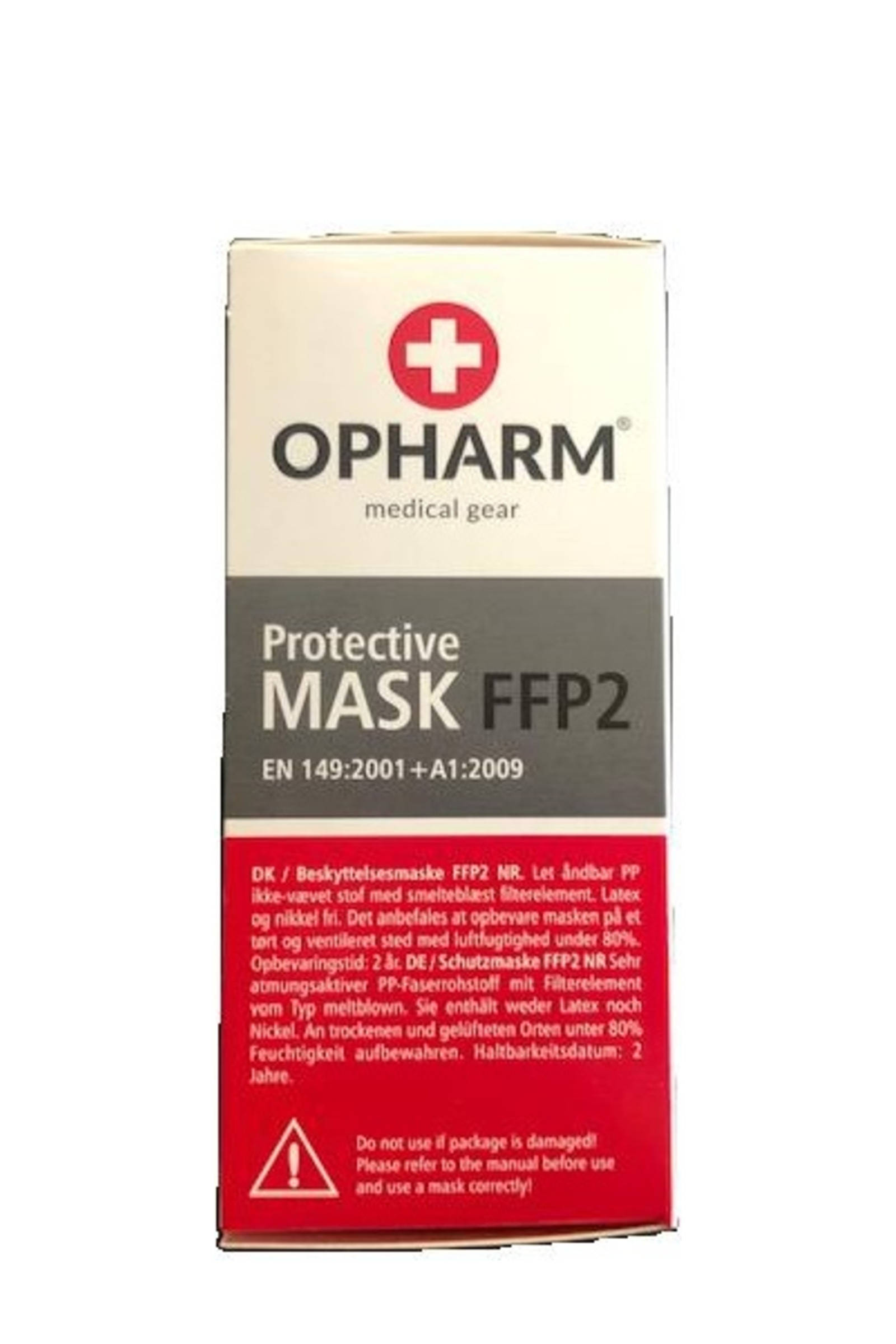 Mondkapje OPHARM Protective Mask FFP2 - 10 stuks | wehkamp