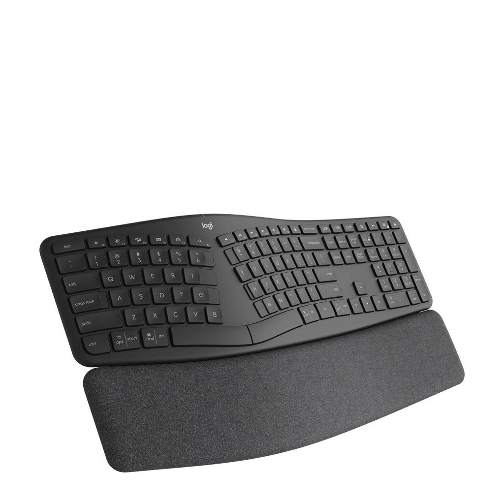 Logitech K860 ergonomisch toetsenbord (zwart) | wehkamp