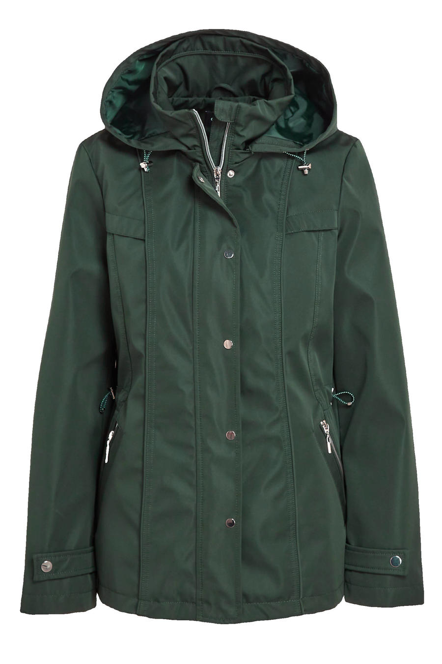 Malelions Signature Puffer Winterjas Dames Donkergroen Dames shoppen