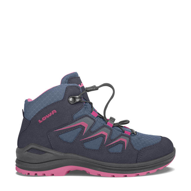 Innox Evo wandelschoenen donkerblauw/roze kids | wehkamp
