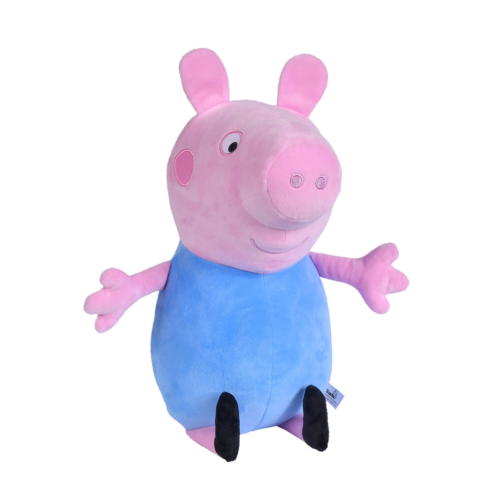 Simba Knuffel Peppa Pig George Junior 31 Cm Pluche Roze/blauw online kopen
