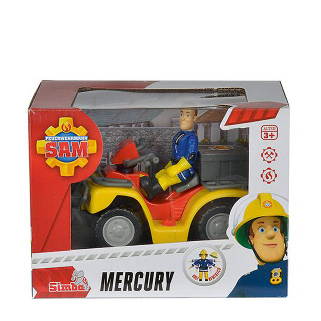 Simba Brandweerman Sam Quadbike Mercury met Sam
