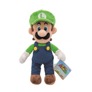 Super Mario Luigi pluche knuffel 30 cm