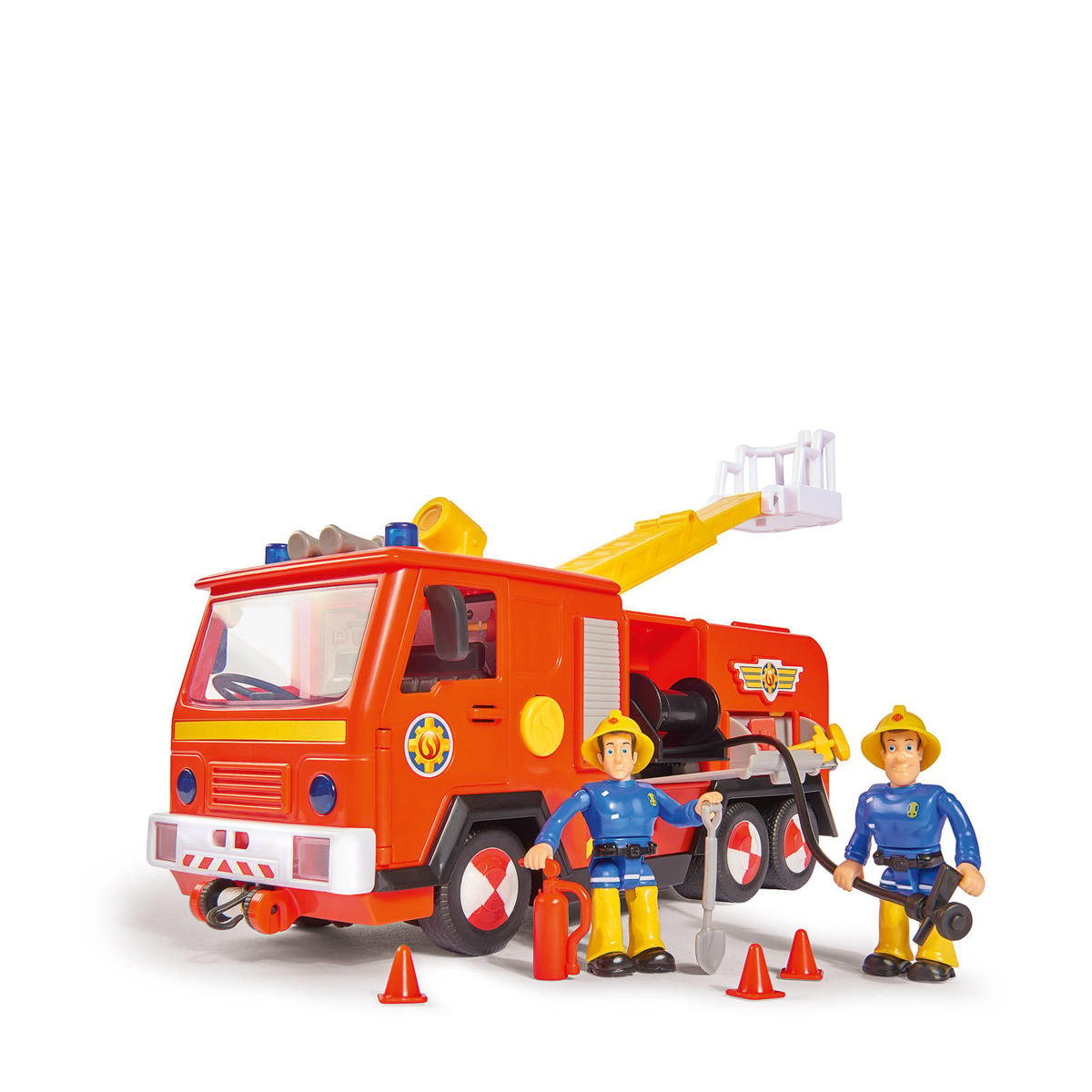 domesticeren Super goed ga winkelen Simba Brandweerman Sam Jupiter brandweerwagen & 2 figuren | wehkamp
