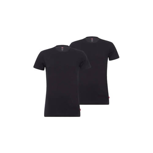 Levi's ondershirt (set van 2) zwart afbeelding