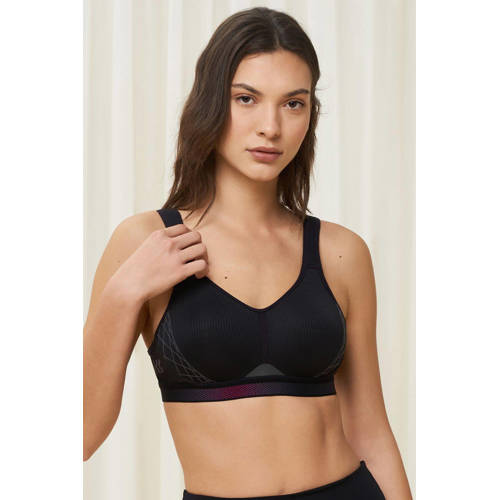 Triumph TOP-level sportbh Triaction Cardio Cloud zwart afbeelding