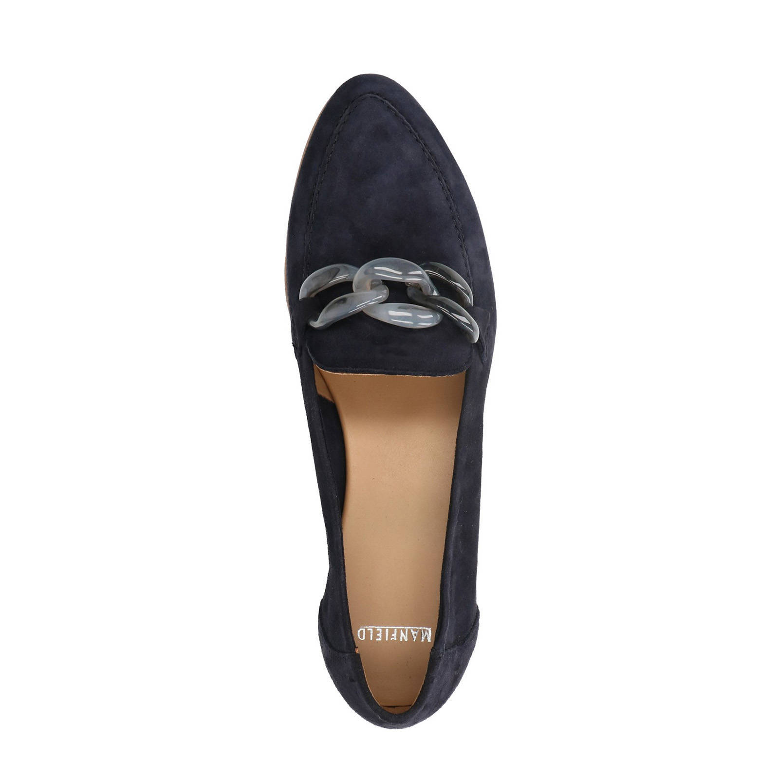 Blauwe suède loafers - Herenschoenen – SACHA