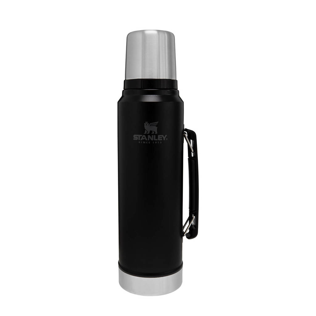 Stanley thermosfles 1 liter zwart, Zwart