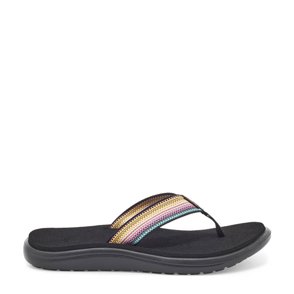 Teva Voya teenslippers zwart/multi, Zwart/multi