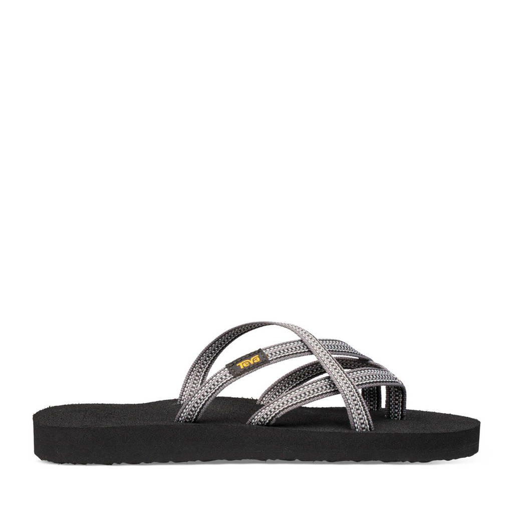 Teva Olowahu slippers grijs/lichtgrijs/zwart