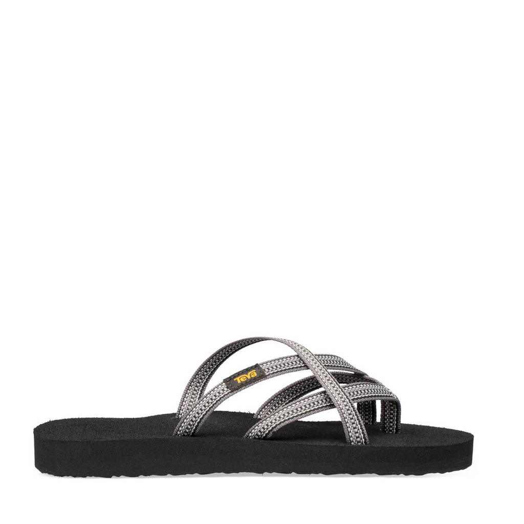 Teva Olowahu slippers grijs/lichtgrijs/zwart