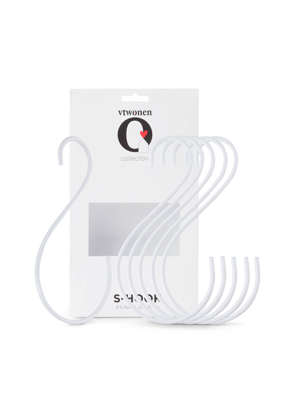 vtwonen haak Basic (set van 6)
