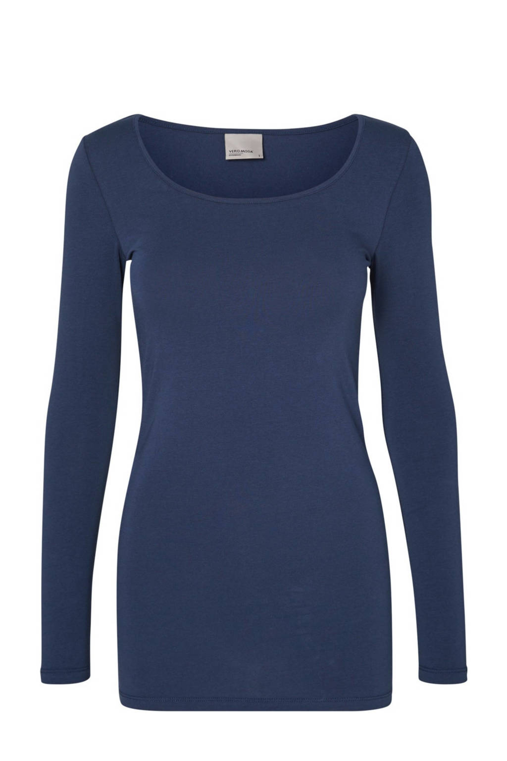 VERO MODA T-shirt VMMAXI met biologisch katoen donkerblauw, Donkerblauw