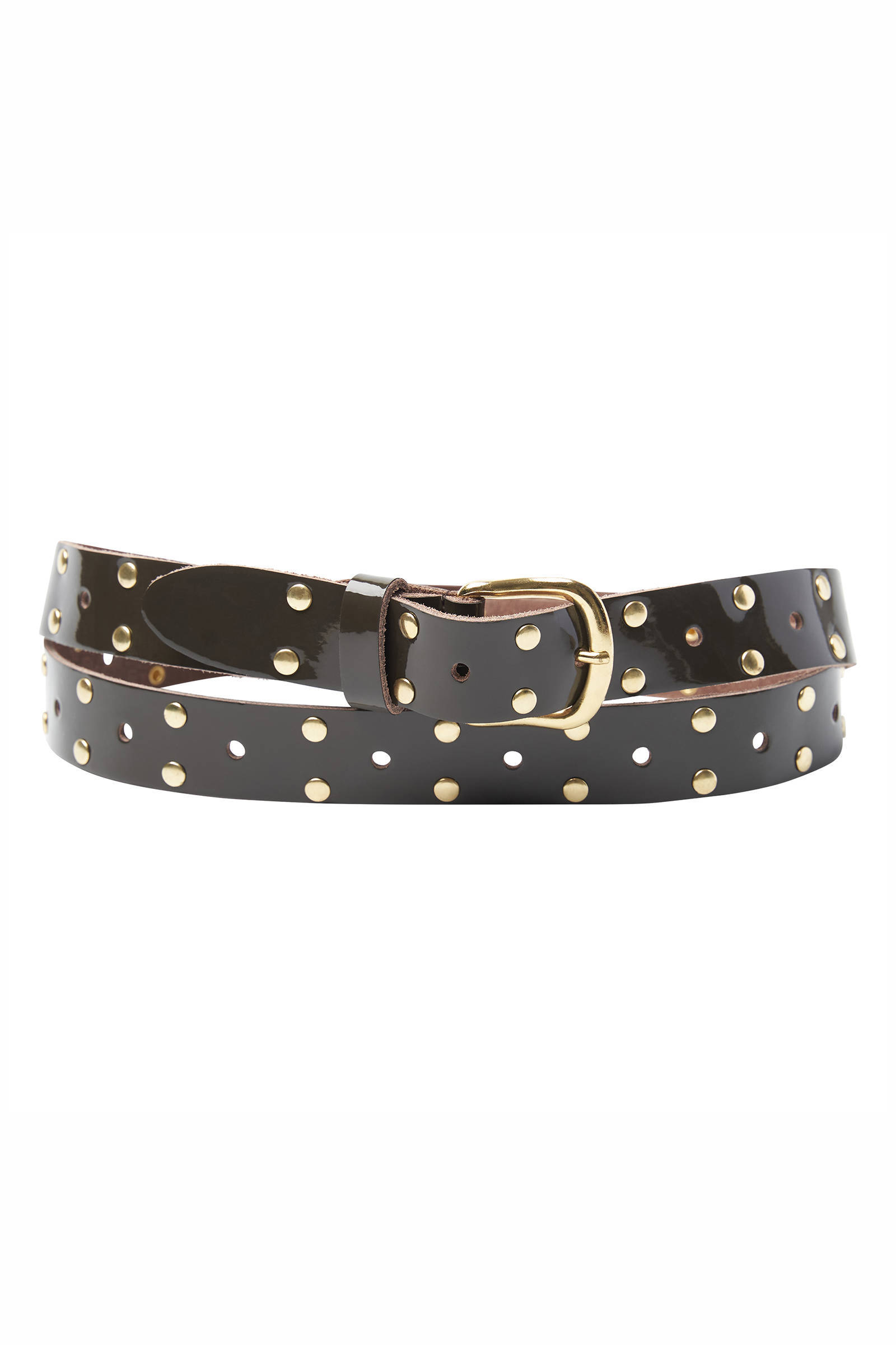 Lakleren riem 4 cm | Glimmende damesriem 40 mm Lakleren riem 4 cm | Glimmende damesriem 40 mm