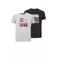 Jan Vanderstorm T-shirt PREBEN - (set van 2)