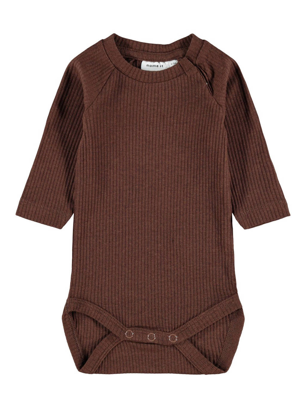 NAME IT BABY romper bruin, Bruin