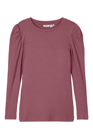 longsleeve Kabexi met biologisch katoen paars