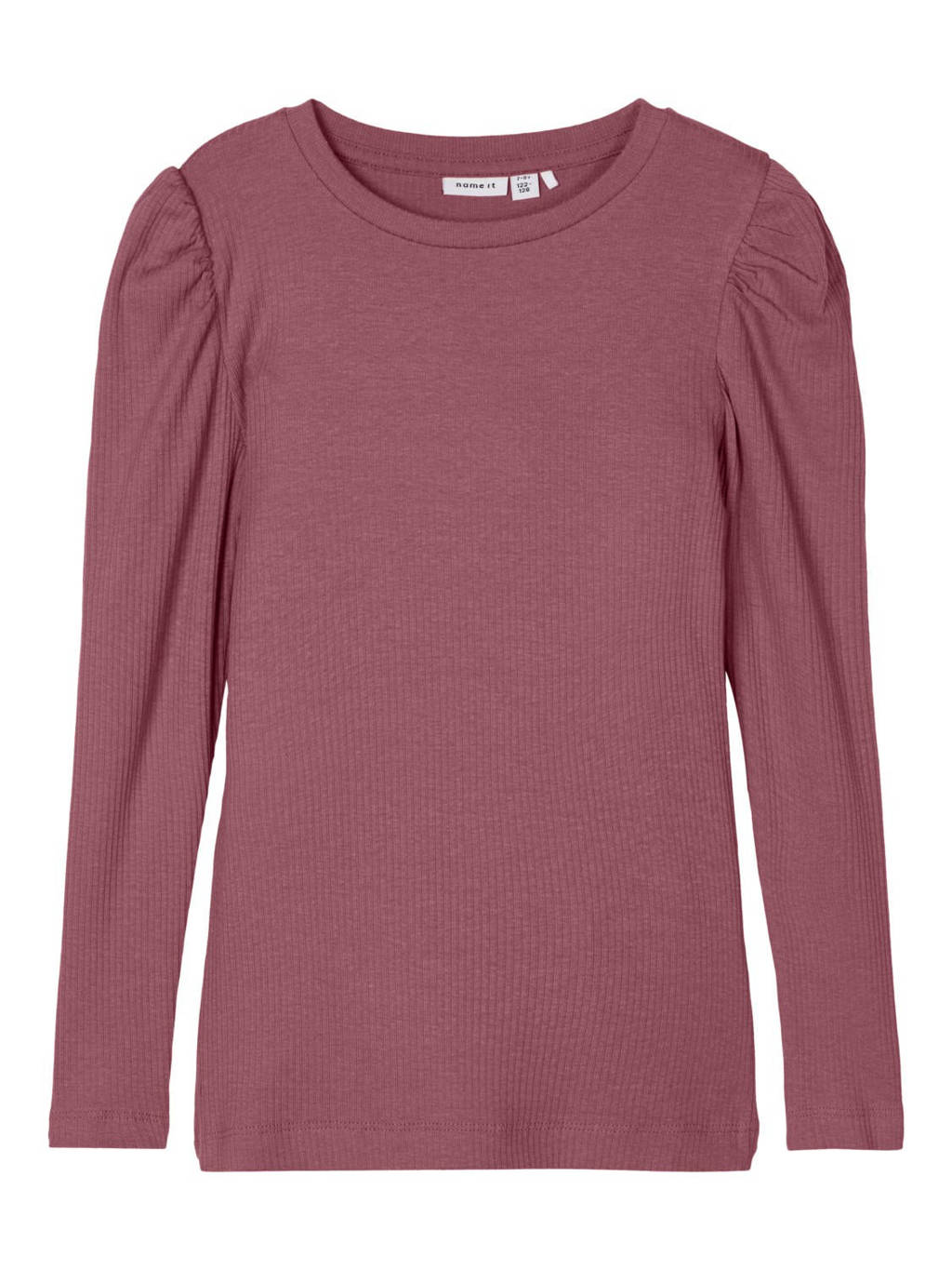 NAME IT KIDS longsleeve NKFKABEXI met biologisch katoen paars, Paars