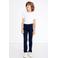 NAME IT KIDS slim fit broek NKMTHEO donkerblauw