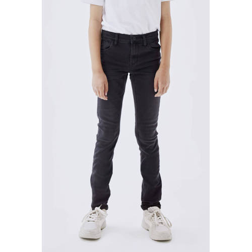 NAME IT KIDS skinny jeans NKMPETE zwart afbeelding