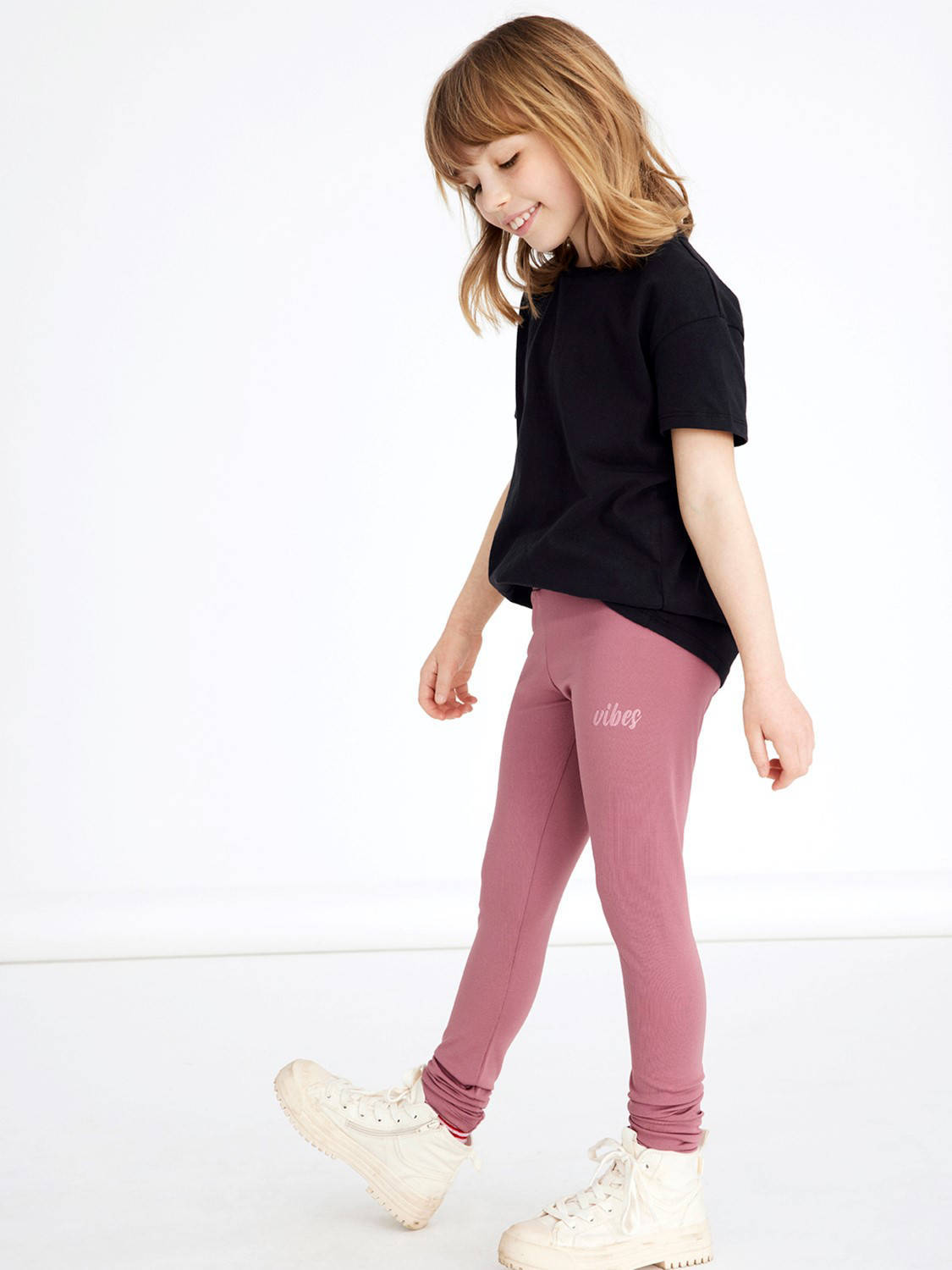 Oud roze legging new arrivals