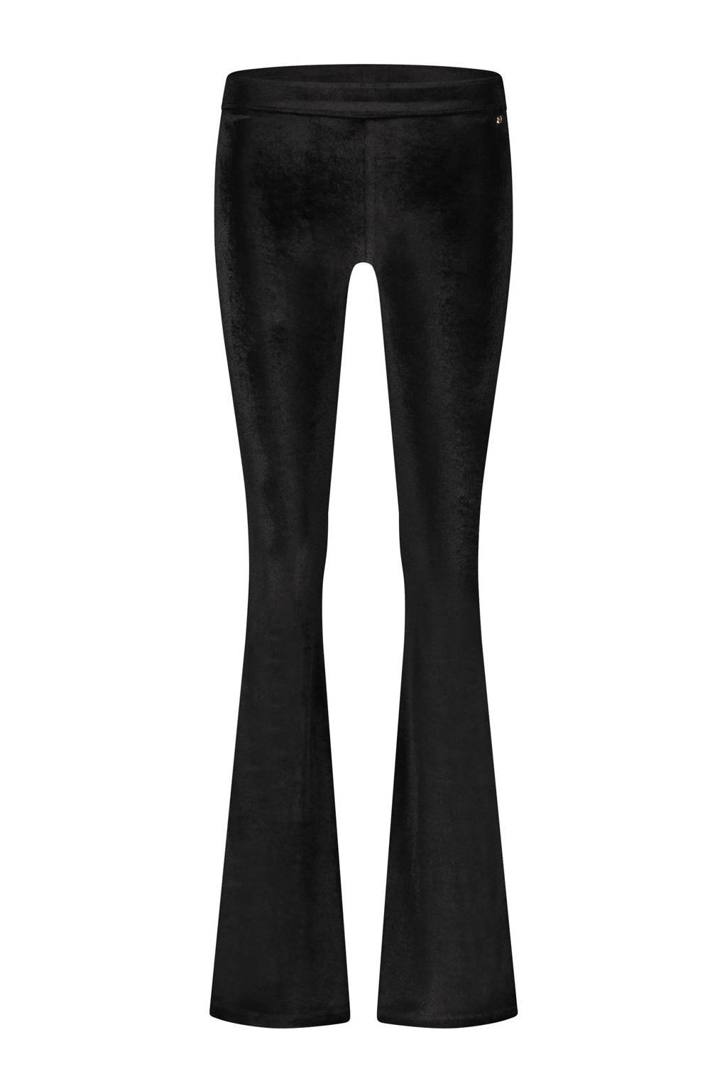 LaDress fluwelen legging Brooklyn zwart, Zwart
