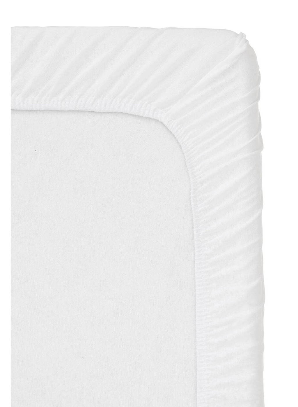 HEMA jersey hoeslaken wit, Wit