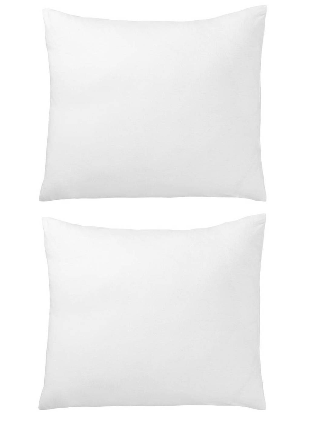 HEMA katoenen kussensloop (set van 2), Wit