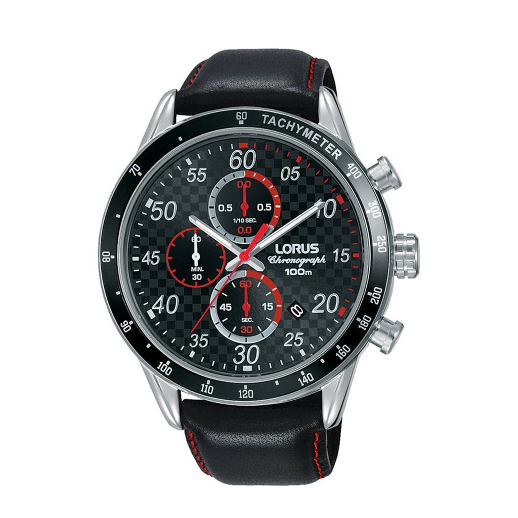 Lorus horloge RM339EX9, zwart/zilverkleurig