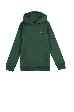 hoodie met logo groen