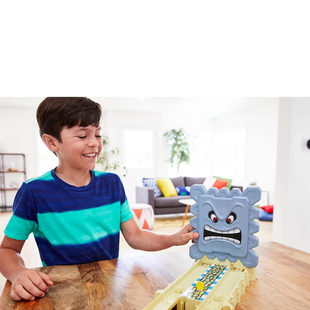 Hot Wheels Mario Kart Nemesis Track Set Thwomp wehkamp