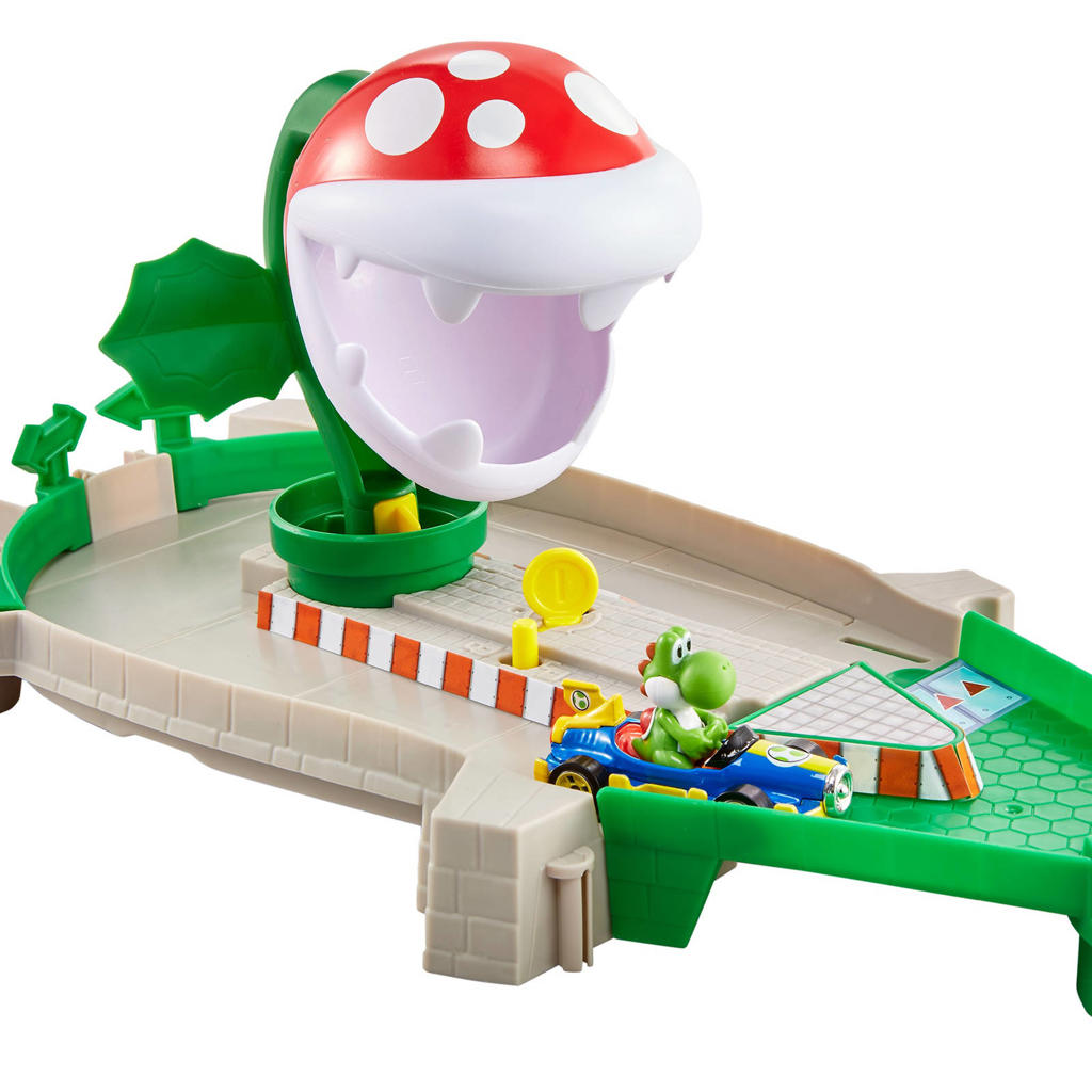 Hot Wheels Mario Kart Nemesis Track Set Piranha wehkamp