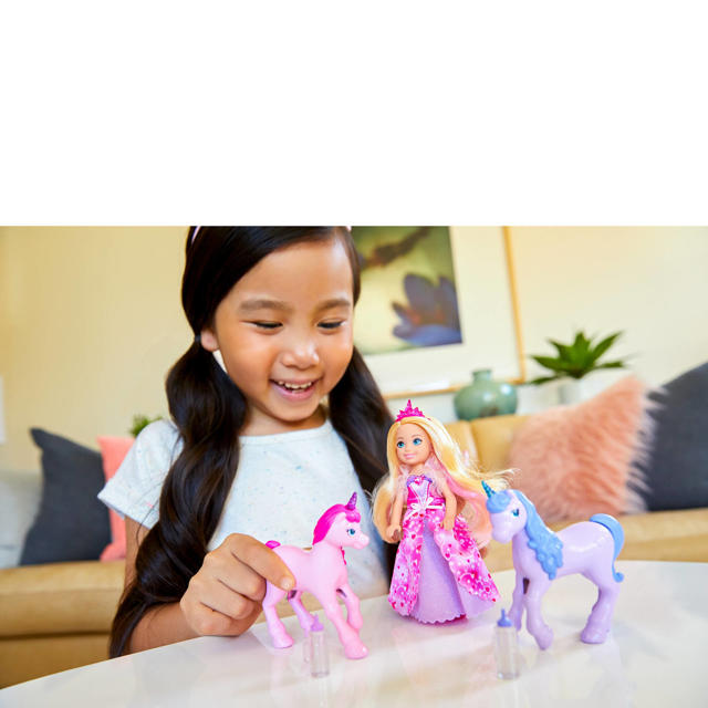 Barbie Fairytale Prinses & Eenhoorn | wehkamp