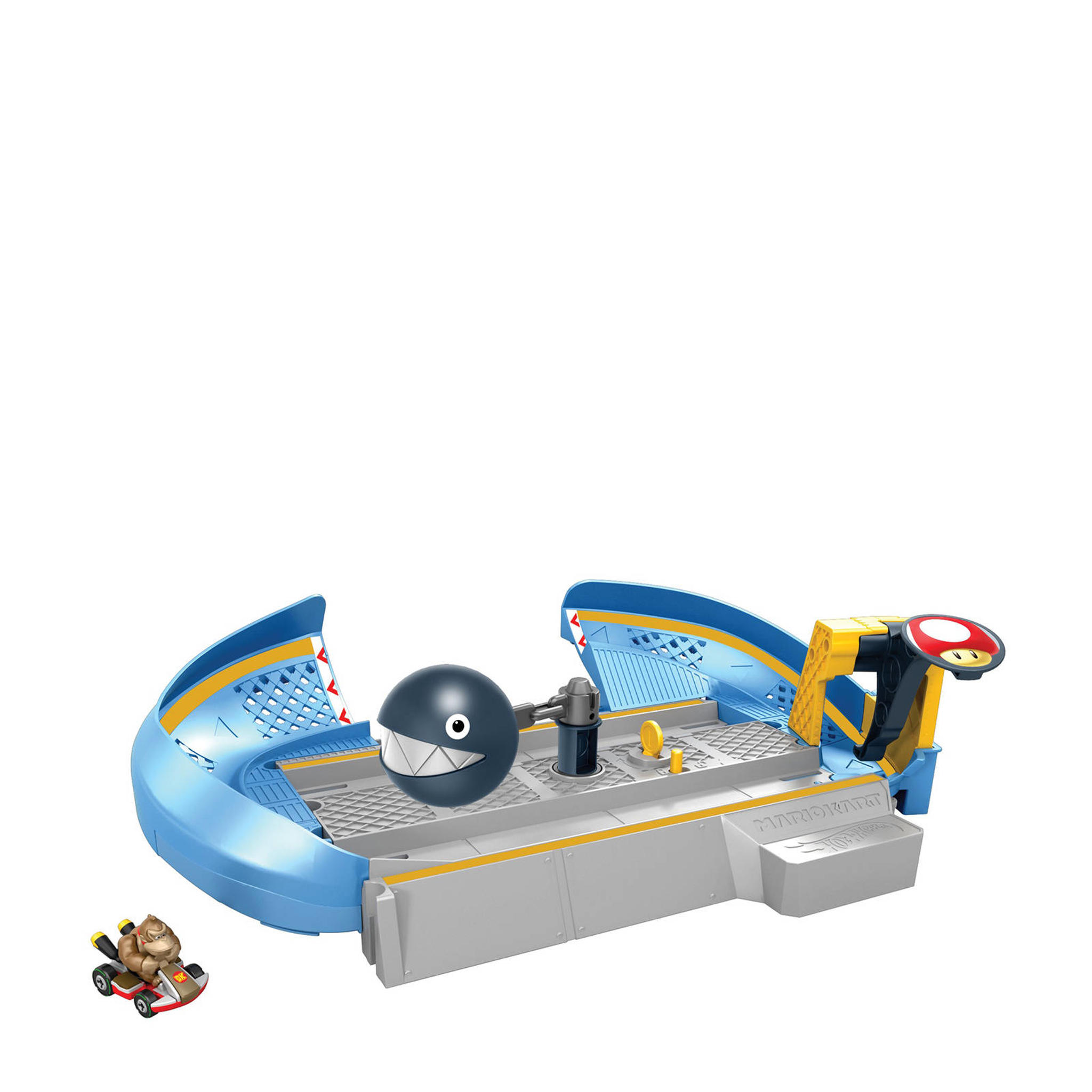 Hot Wheels Mario Kart Nemesis Track Set Chain Chomp wehkamp