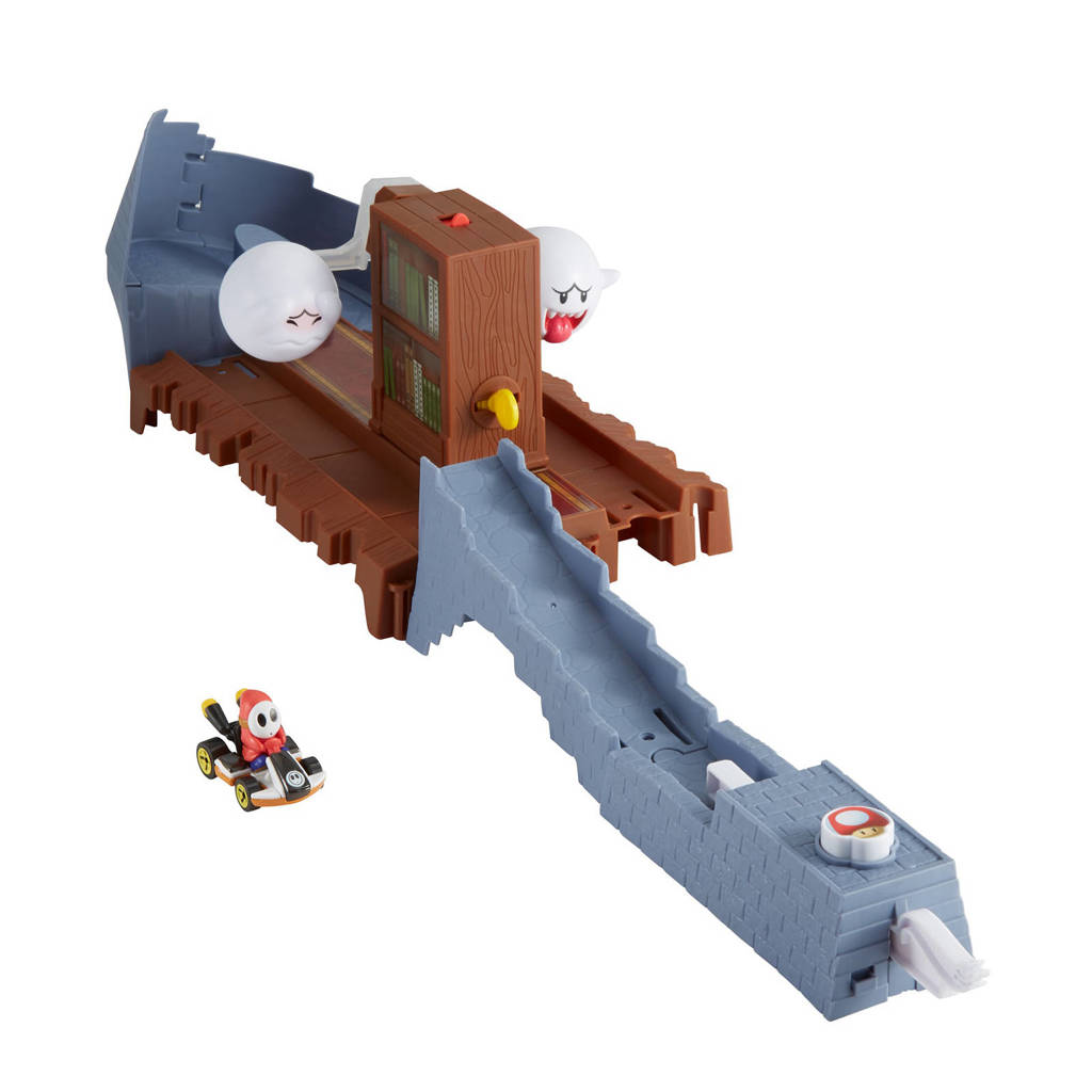 Hot Wheels Mario Kart Nemesis Track Set Boo Spooky Spirit wehkamp