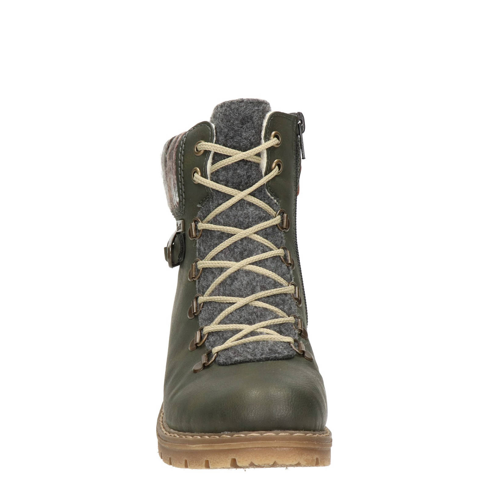 Rieker veterboots groen sale