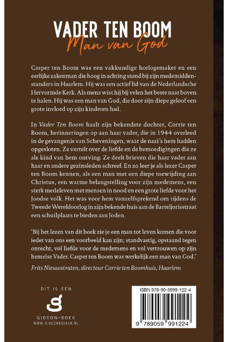 Corrie ten Boom Vader ten Boom wehkamp
