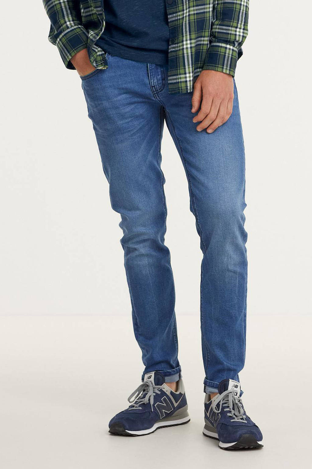 GABBIANO slim fit jeans Torino mid blue