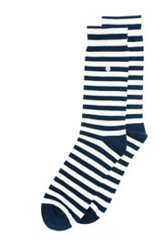 thumbnail: Alfredo Gonzales sokken Harbour Stripes donkerblauw/ecru
