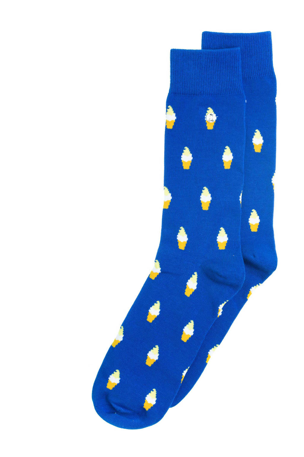 Alfredo Gonzales sokken Ice Cream blauw, Blauw