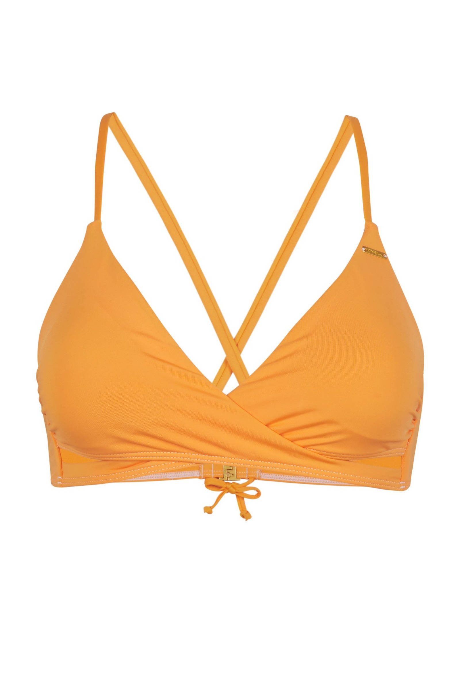 O'Neill Blue overslag triangel bikinitop Baay oranje online kopen