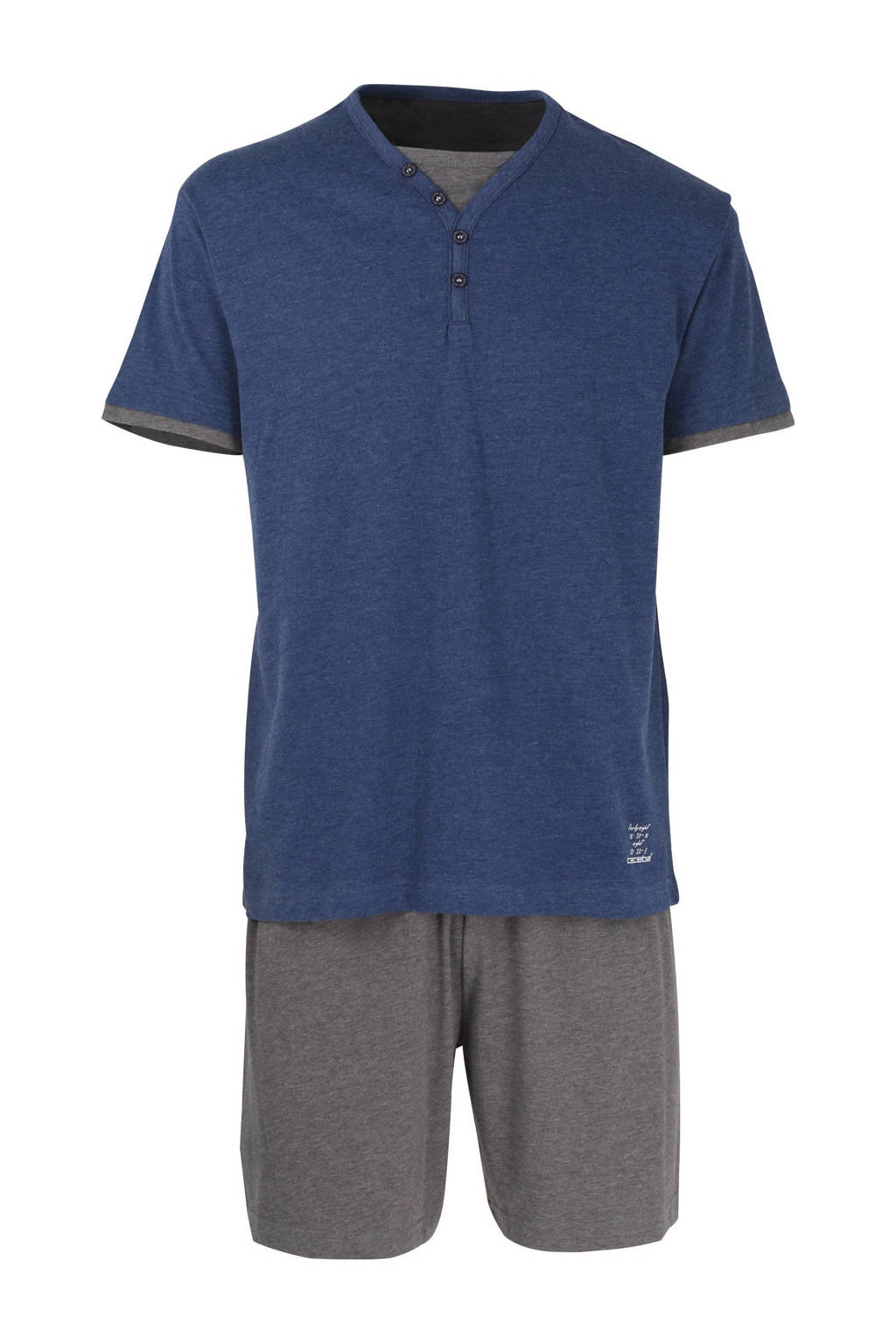 Ceceba shortama blauw/grijs, Blauw/grijs
