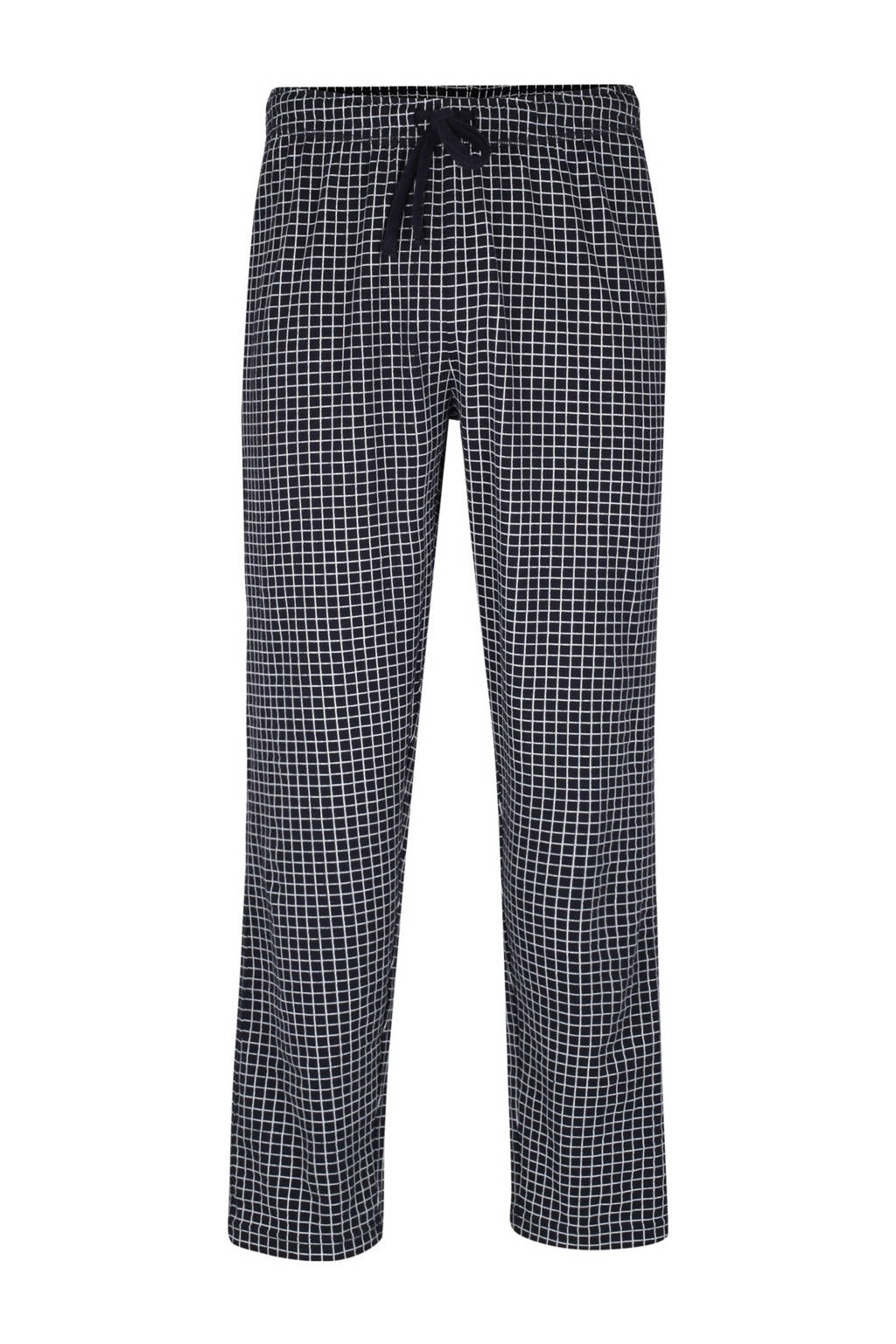 Ceceba geruite pyjamabroek donkerblauw, Donkerblauw