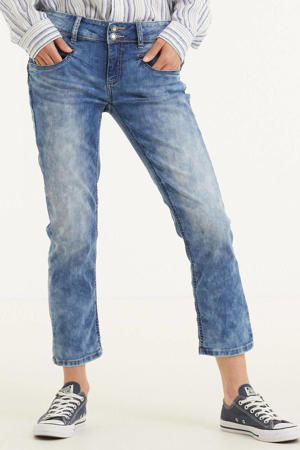 cropped regular fit jeans Jane blauw