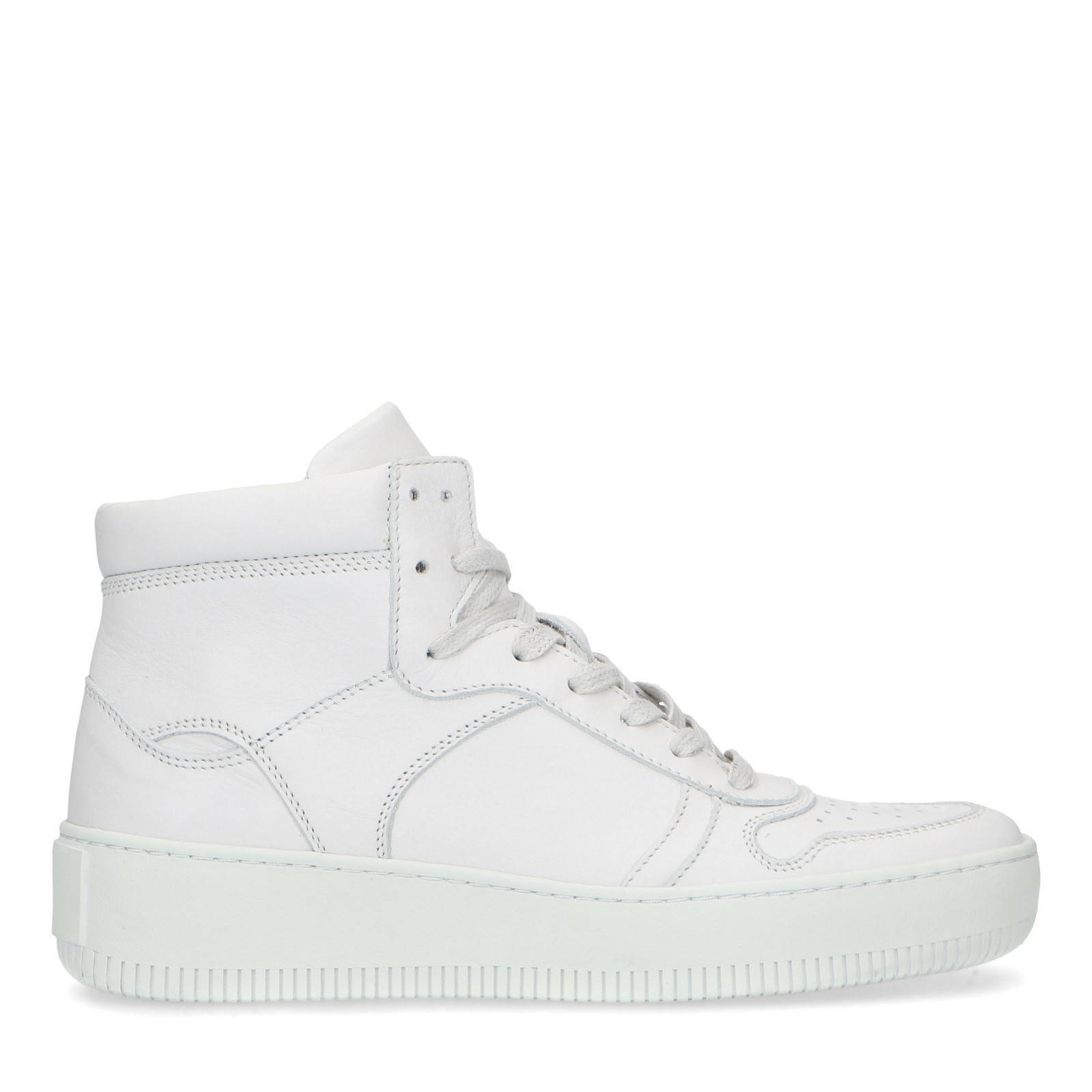 Antraciet hoge nubuck sneakers - Herenschoenen – SACHA