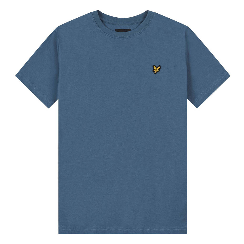 Lyle & Scott T-shirt met logo blauw