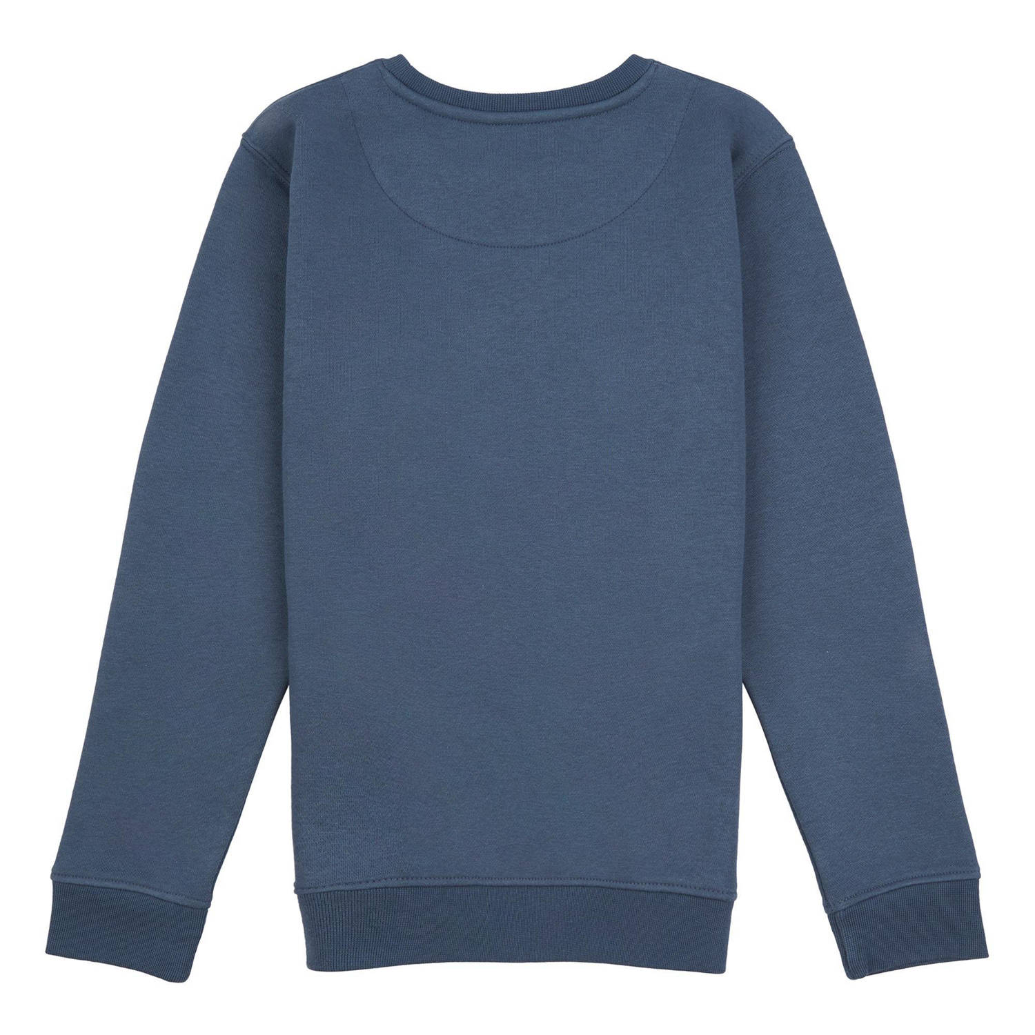 Lyle & Scott sweater met logo blauw