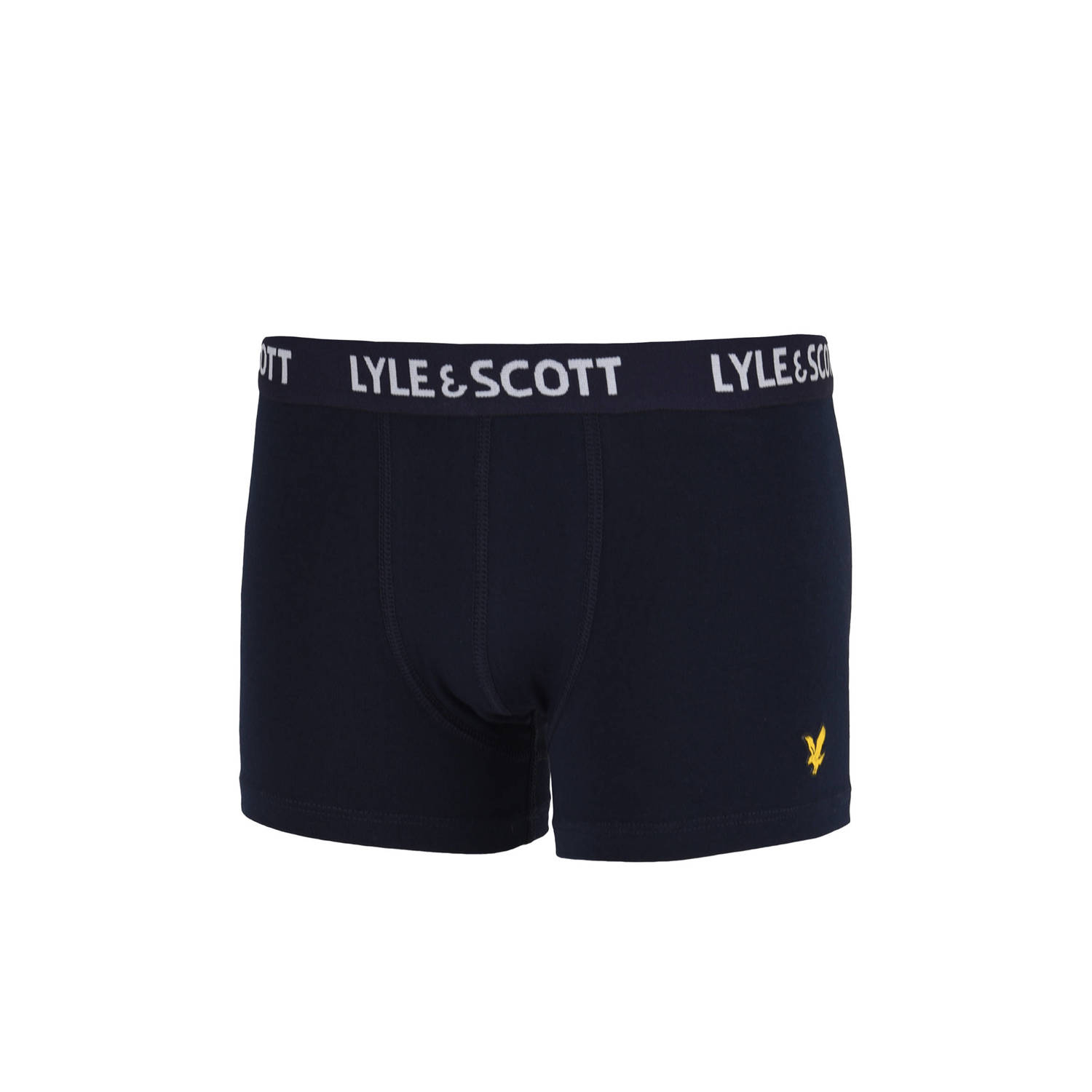 Lyle & Scott boxershort set van 3 donkerblauw