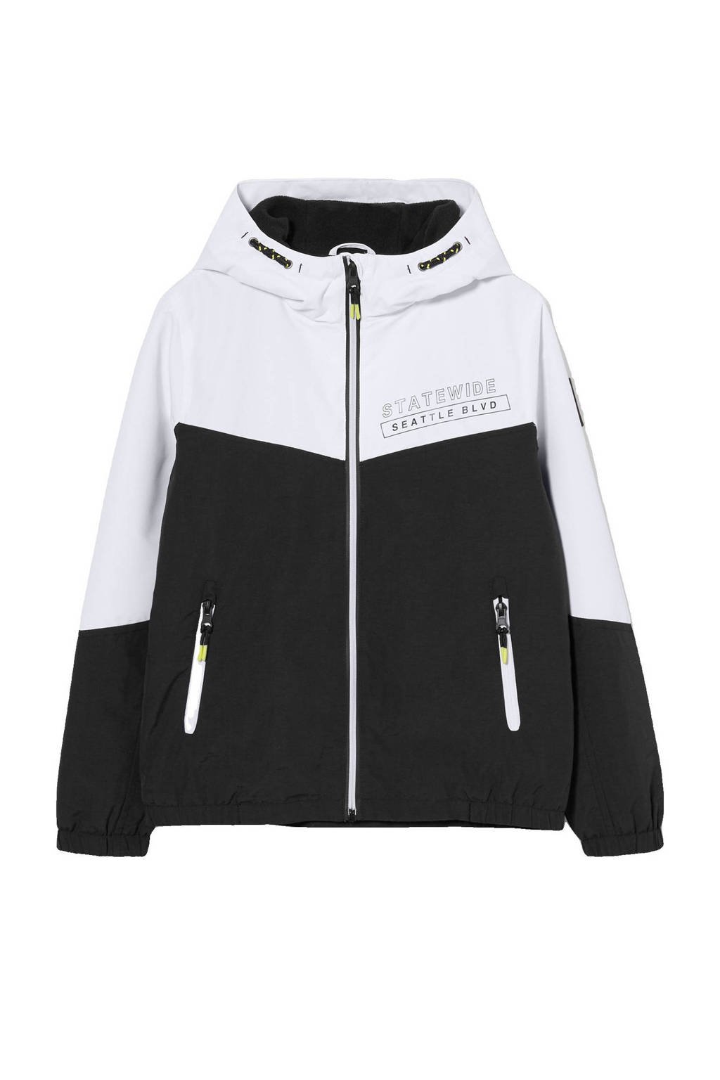 C&A Here & There zomerjas wit/zwart, Wit/zwart