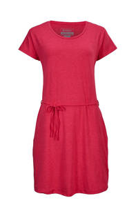Rode dames Killtec outdoor jurk Nyord van polyester 